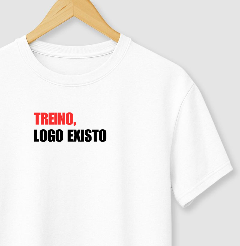 Treino, logo existo