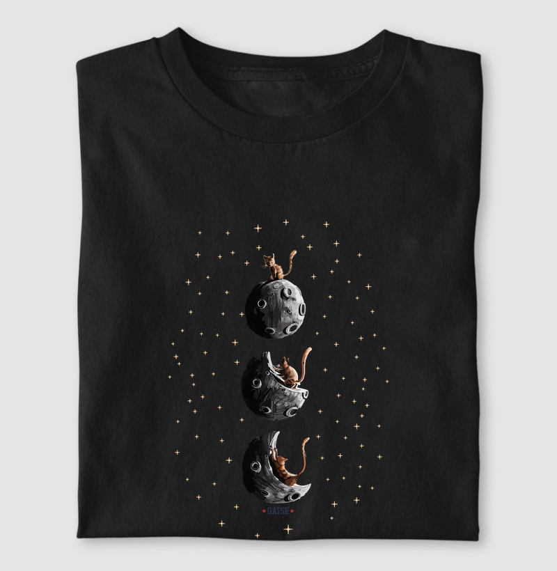 Lua Arranhador  - Camiseta