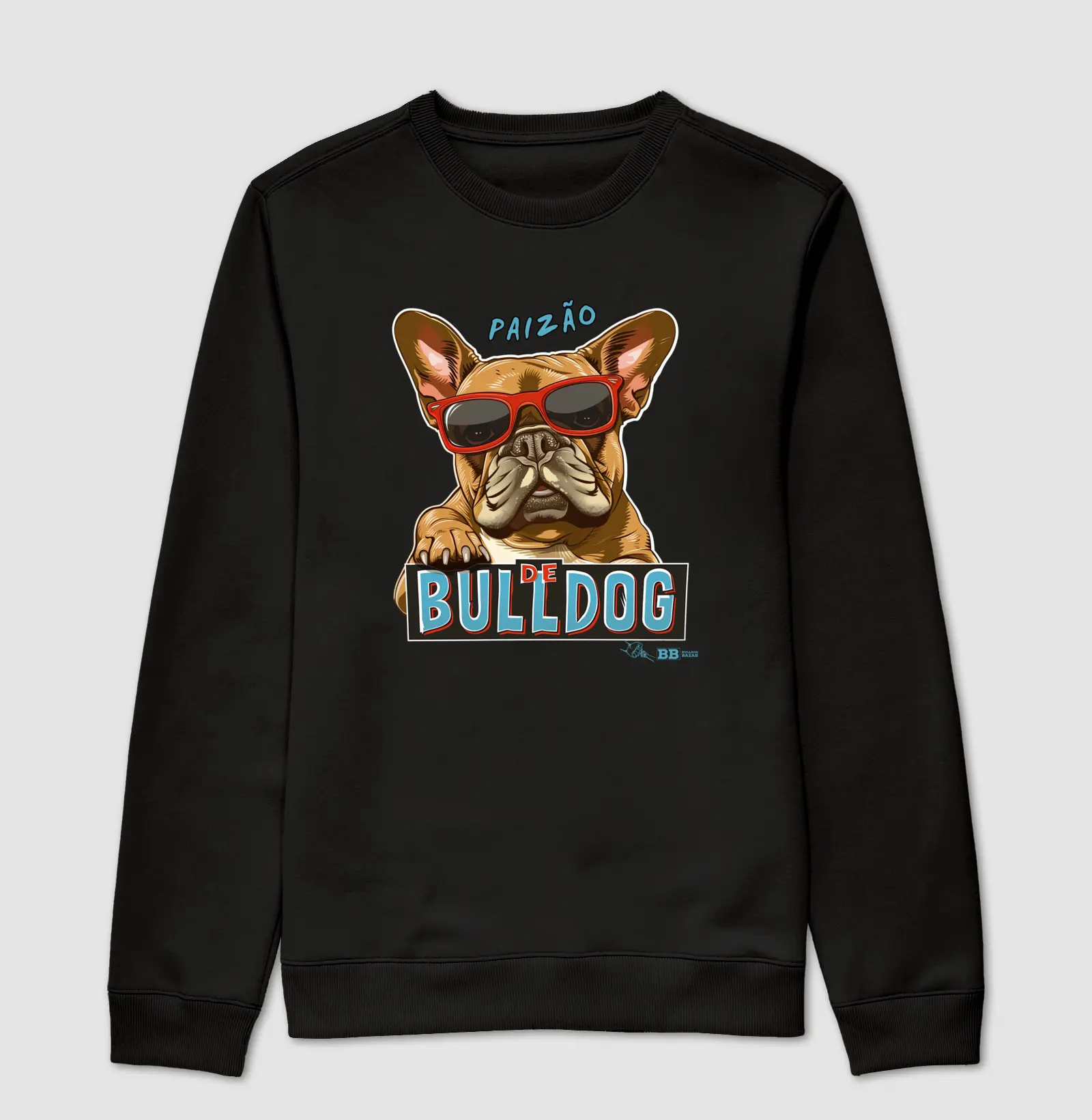 Sueter Bulldog Frances "Pai de Bulldog VIII"