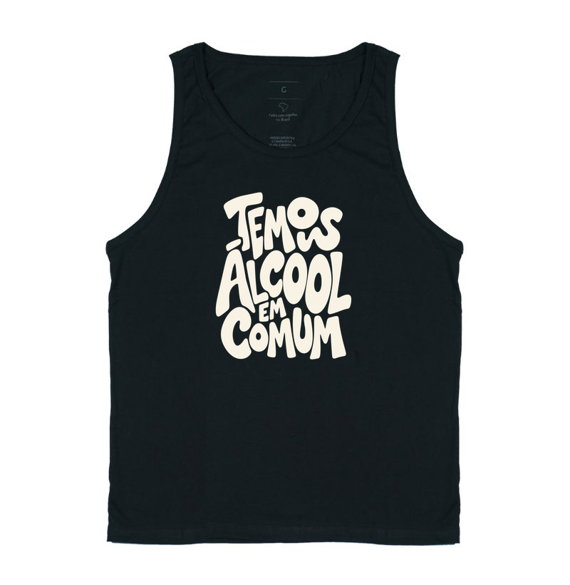 Temos álcool em comum - Regata