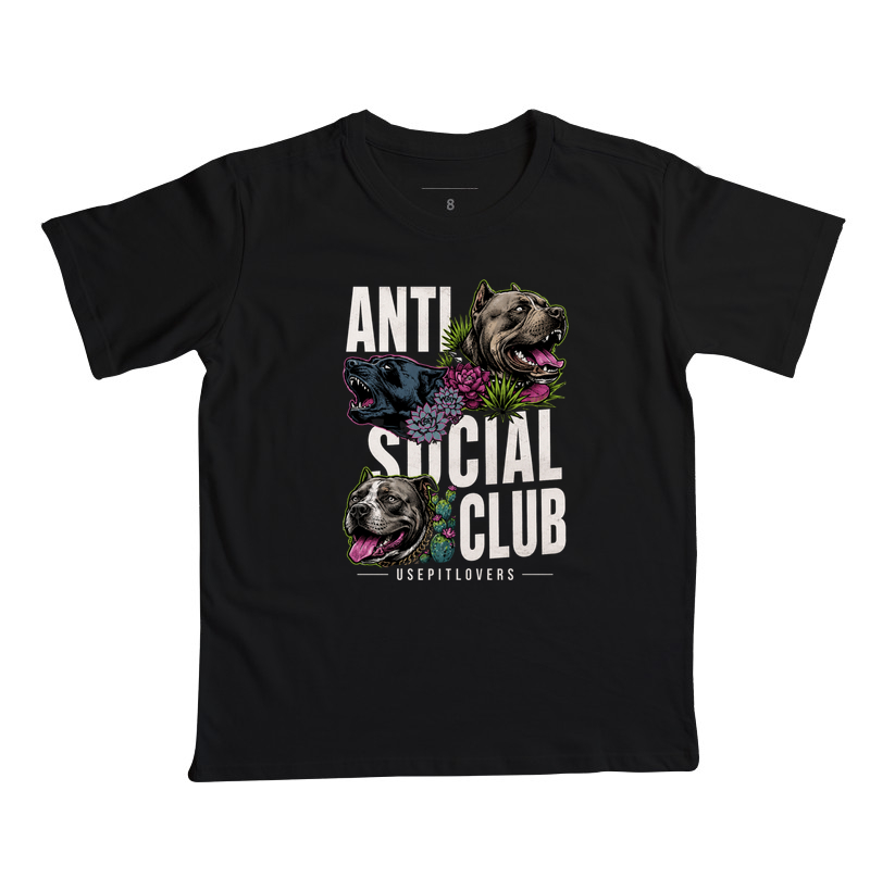 ANTI SOCIAL CLUB - Camiseta Infantil