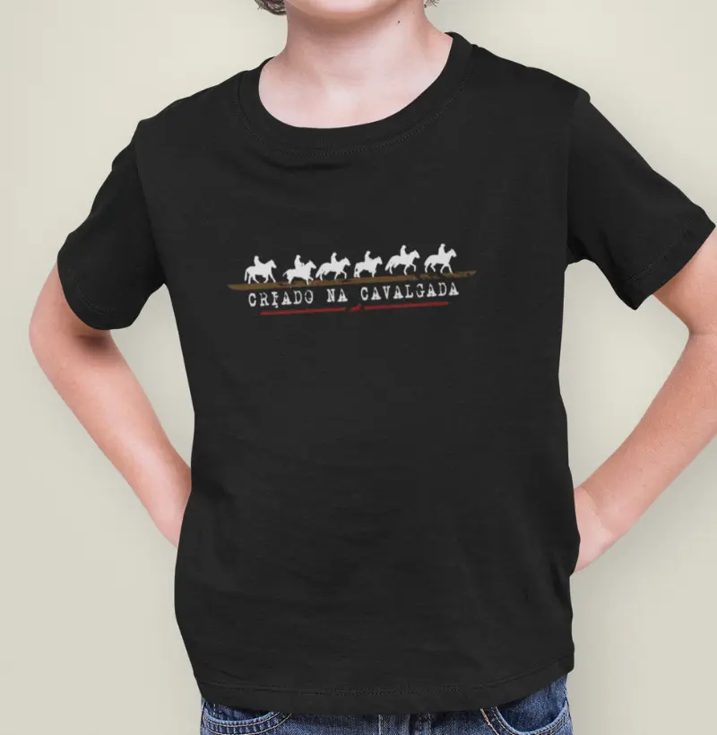 Criado na Cavalgada Infantil