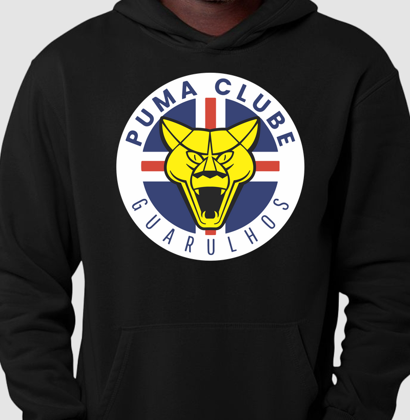 Moletom Hoodie Capuz Puma Clube Guarulhos