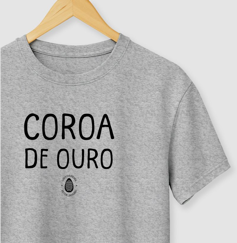 Camiseta Coroa de ouro