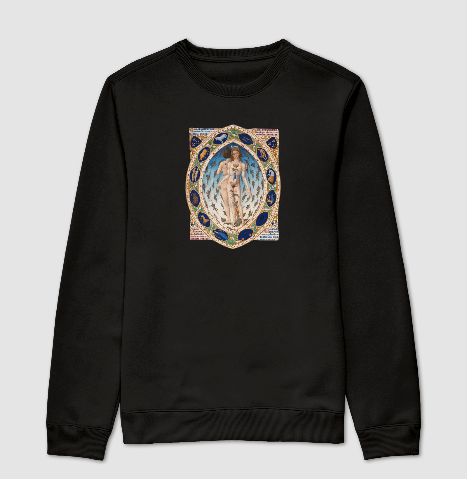 Camiseta Anatomical Zodiac Man - Suéter Moletom