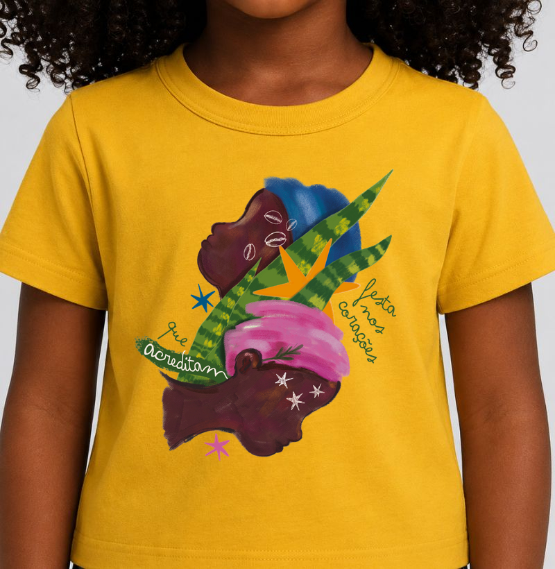 Cosme & Damião - by Lívia Anzai - Camiseta Infantil