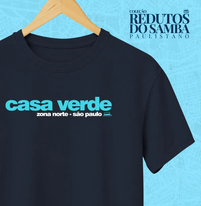 Casa Verde - Azul e Branco