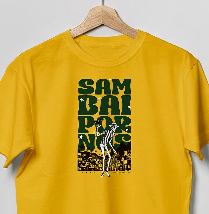 Camiseta Sambai Por Nós