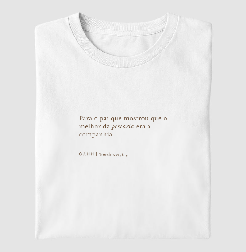 Camiseta Para Kit Dia dos Pais — Pescaria