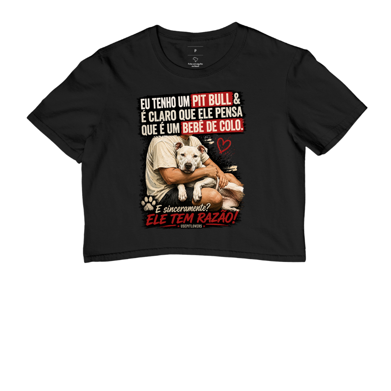 EU TENHO UM PITBULL E É CLARO QUE ELE PENSA QUE É UM BEBÊ DE COLO. E SINCEREMENTE? ELE TEM RAZÃO!