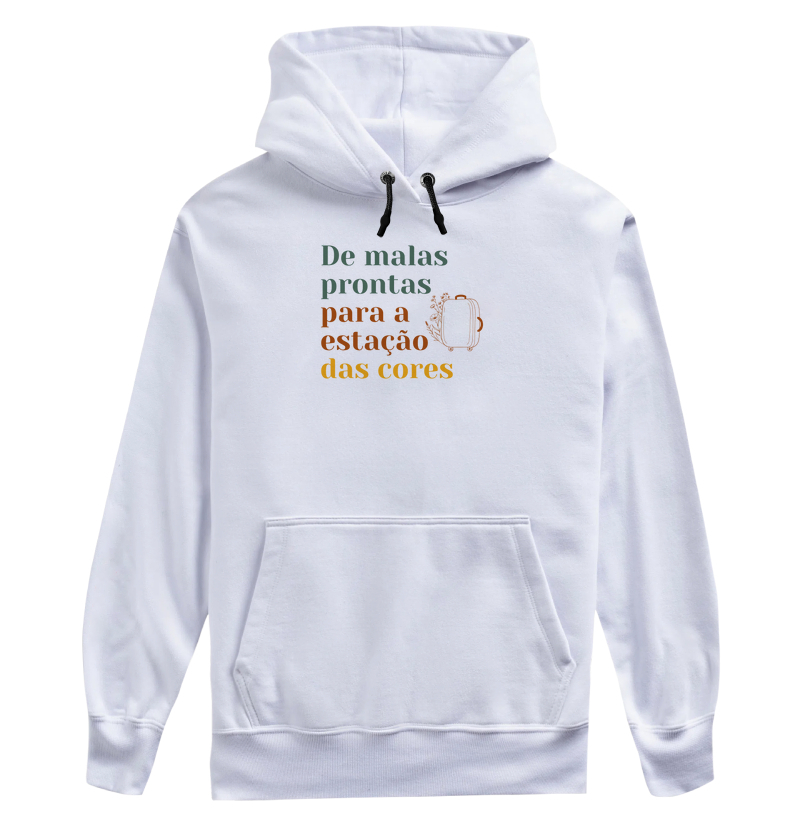 De malas prontas para a estação das cores