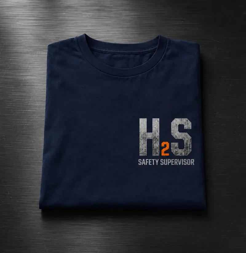 H2S Safety Supervisor no Peito