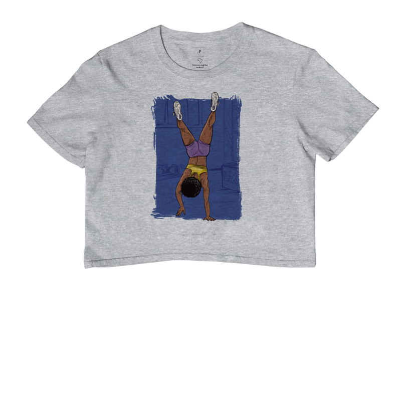 Mulher fazendo Handstand Walk V01