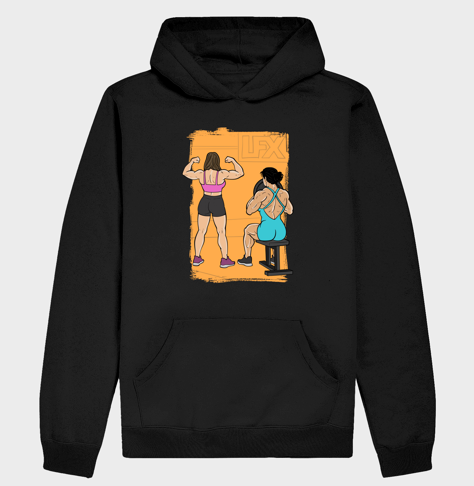 Mulher com costas malhadas V01