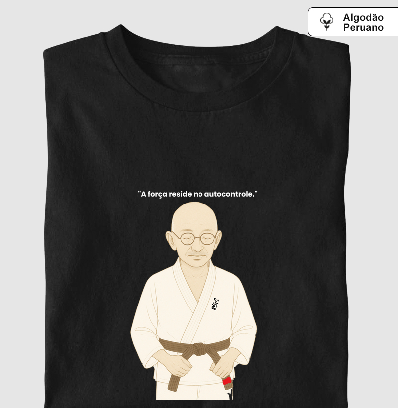 Mahatma Gandhi, "A força reside no autocontrole."