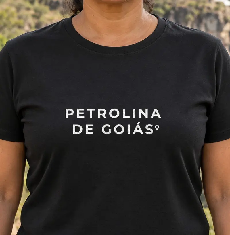 Petrolina de Goiás | Pin GO - Camiseta