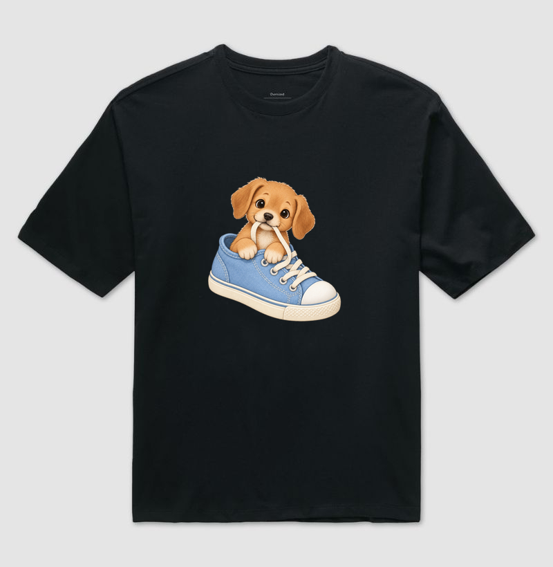 Filhote no Tênis - Camiseta Oversized