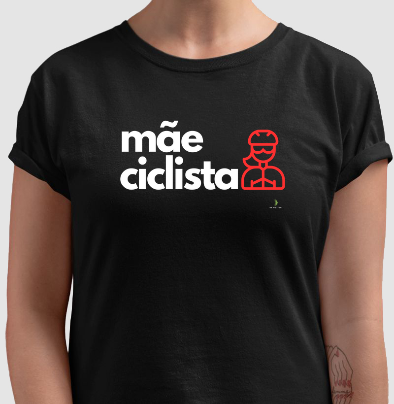 Mãe ciclista