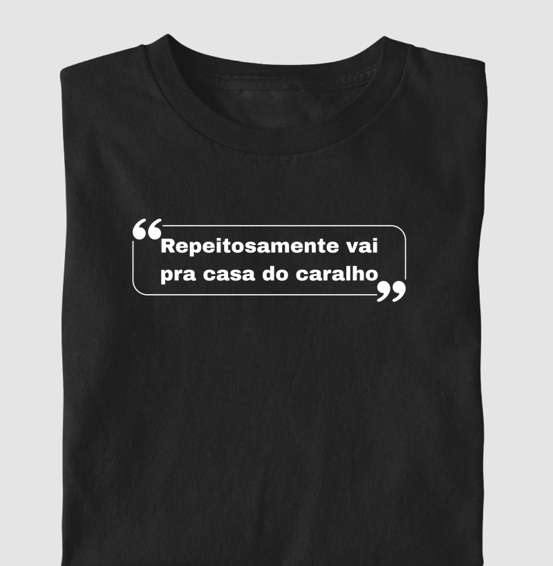 Respeitosamente