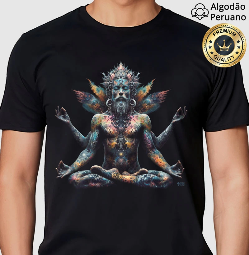 Meditação Celestial (Algodão Peruano)