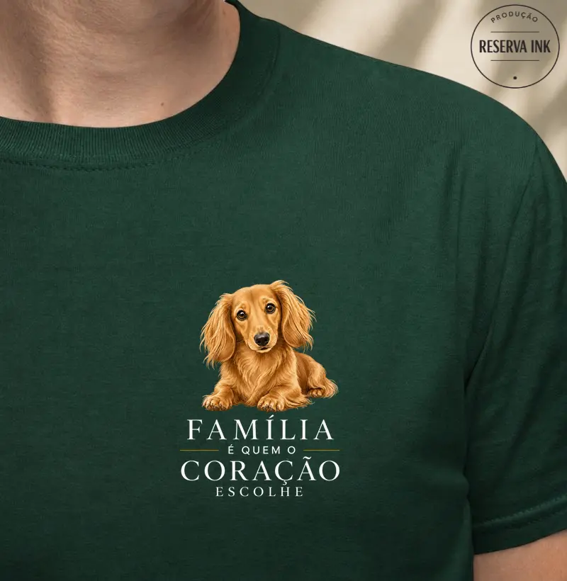 Dachshund Pelo Longo - Família