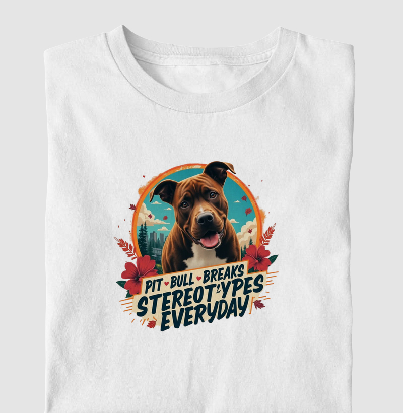 Pit bull breaks sterotypes everyday