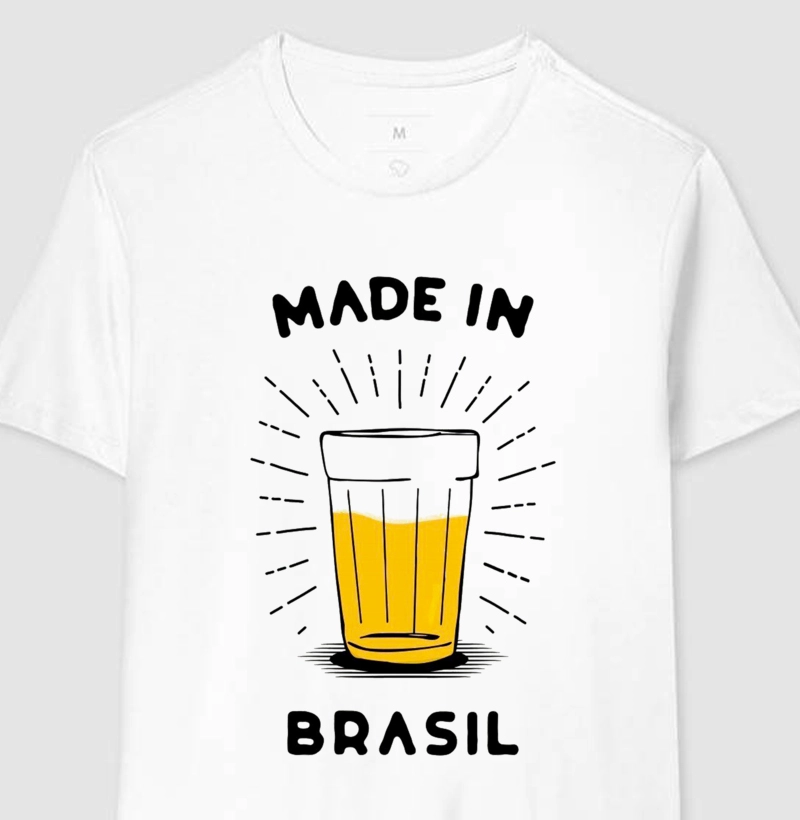 Camiseta Made in Brasil