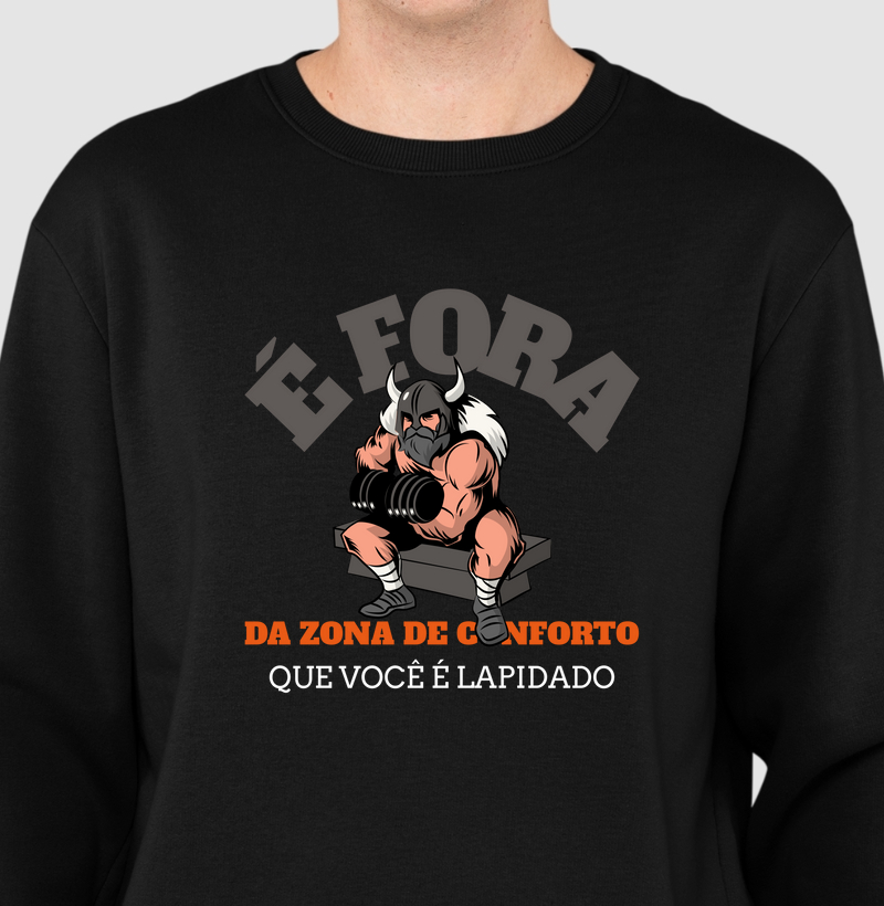 É fora da zona de conforto que você é lapidado