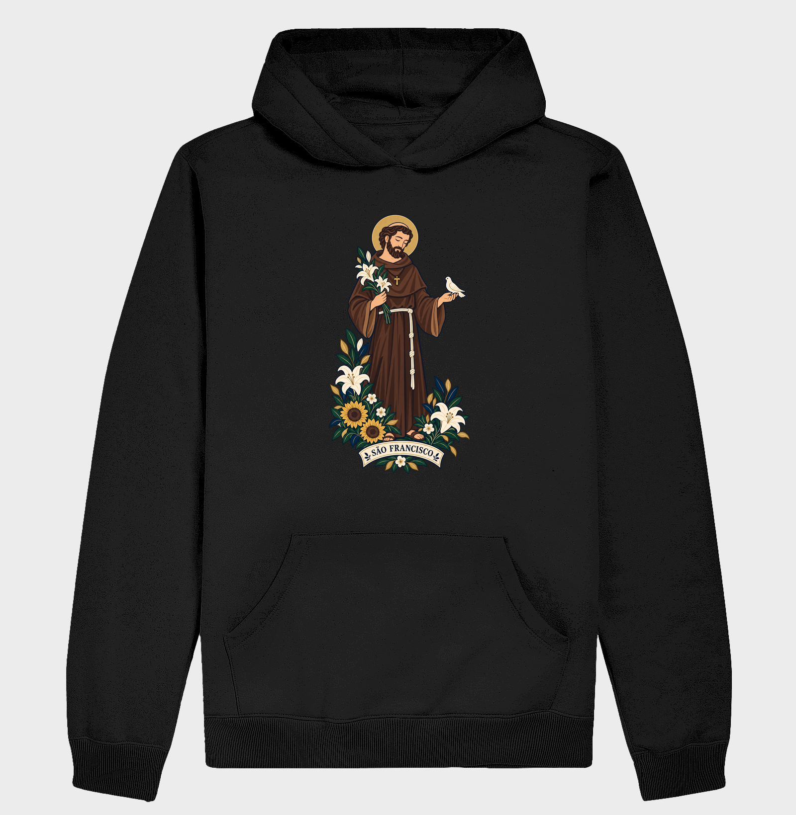 São Francisco - Jardim da Fé - Hoodie Moletom