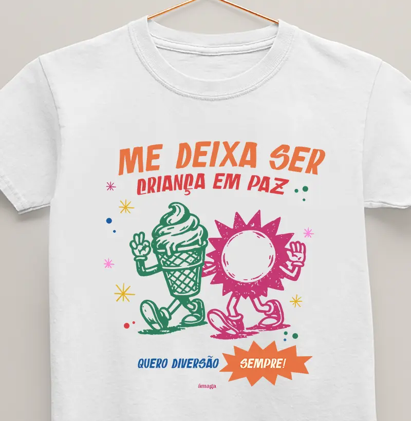 Me deixa ser criança em paz [colorida]