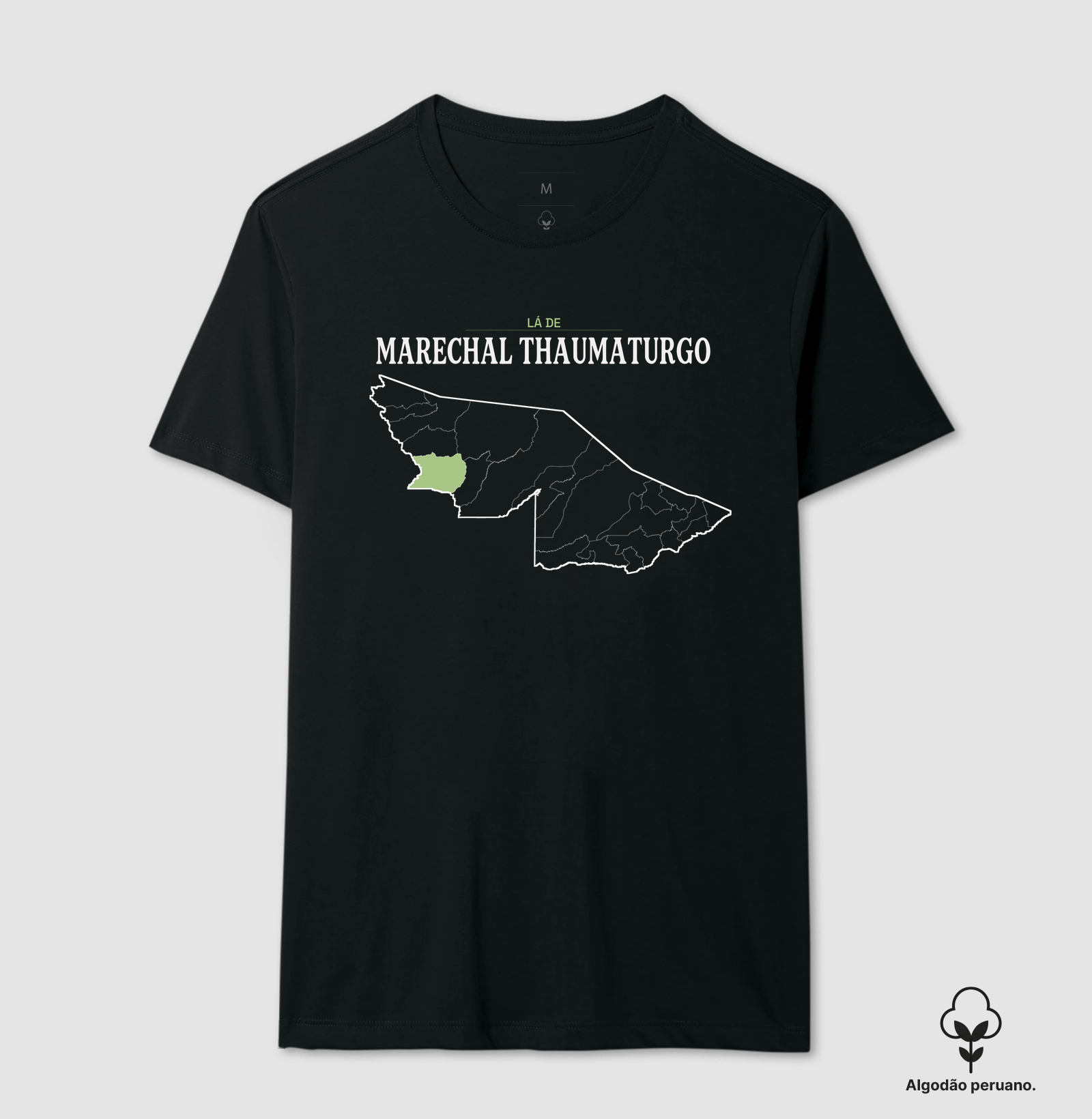 Marechal Thaumaturgo | Território AC - Camiseta Algodão Peruano