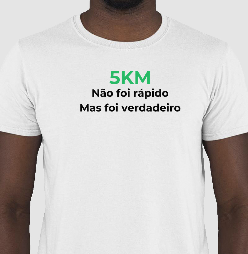 5KM - Não foi rápido mas foi verdadeiro