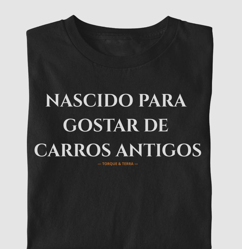 NASCIDO PARA GOSTAR DE CARROS