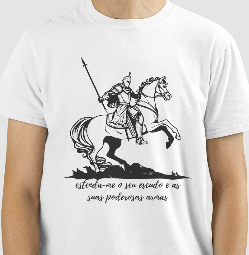 São Jorge: estenda-me o seu escudo e as suas poderosas armas