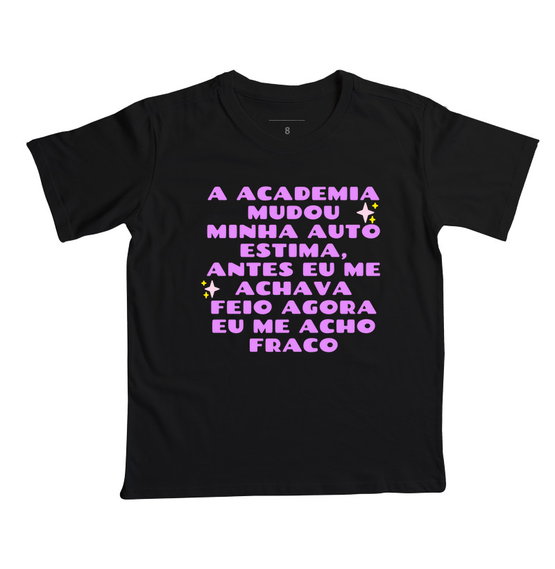 A academia mudou a minha auto estima antes eu me achava feio, agora eu me acho fraco