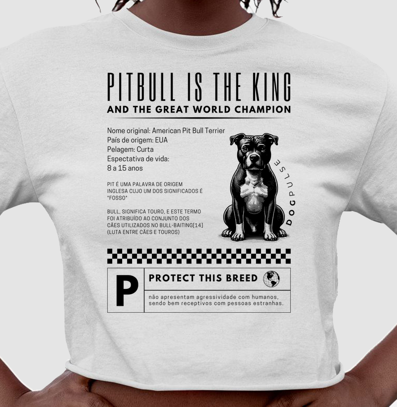 Cropped Dog Pulse Pitbull Is The King – Loyalty Unleashed 