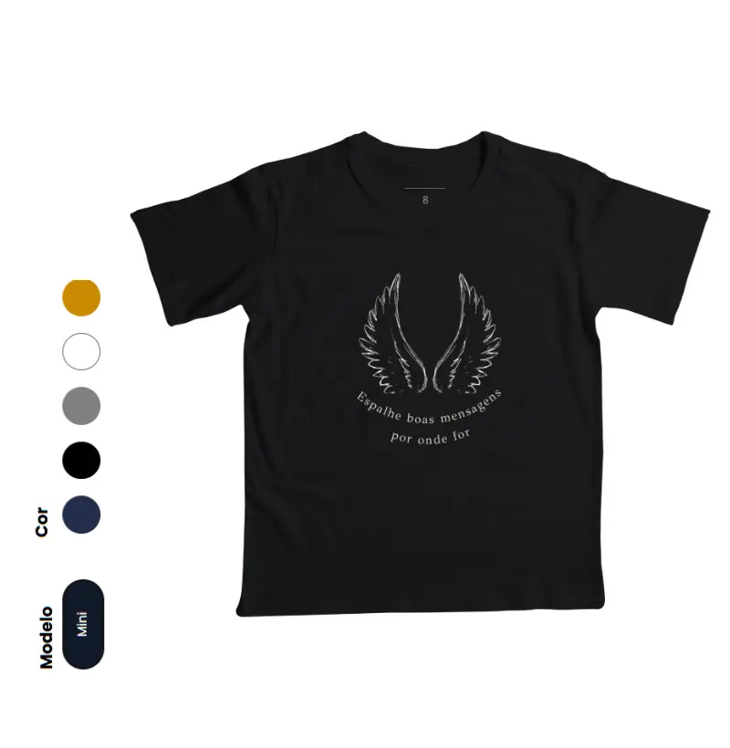 Espalhe boas mensagens por onde for - infantil