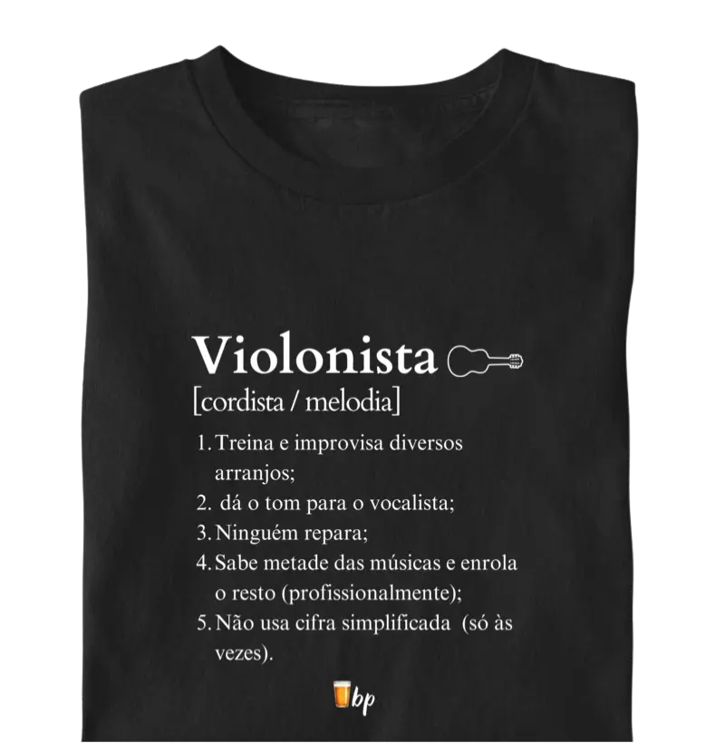 Dicionário - Violonista