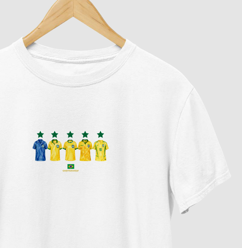 Camisetas do titulo mundial (Pentacampeão) | OxenteWear