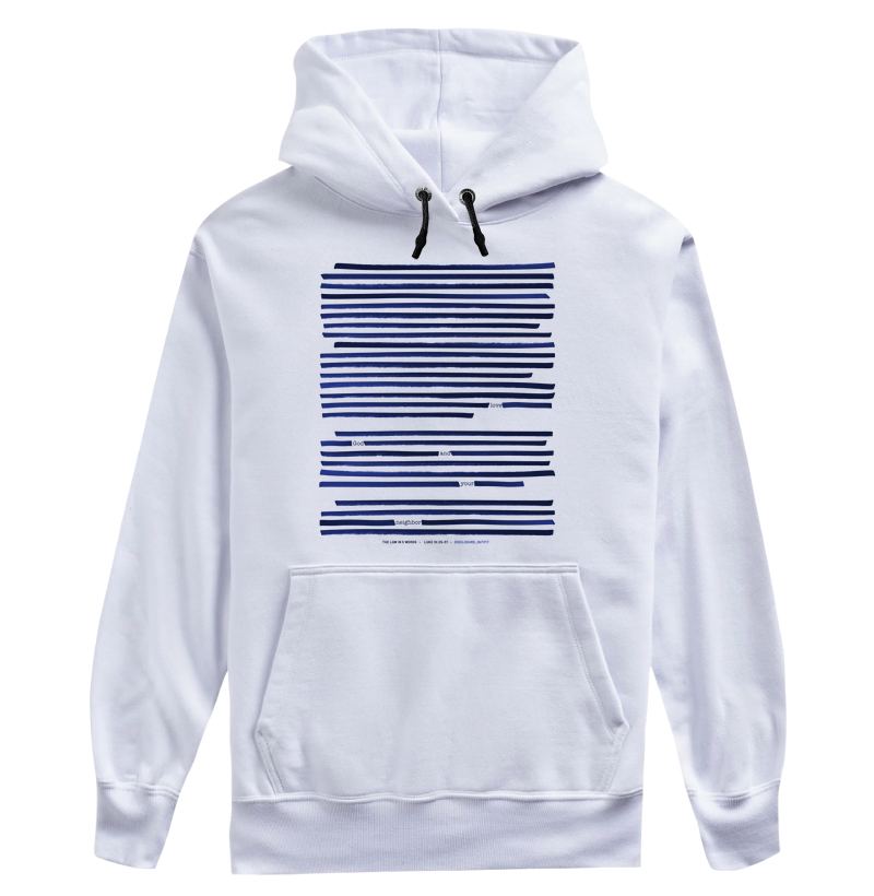 The law in 5 words - Love God and your neighbor (Blue)