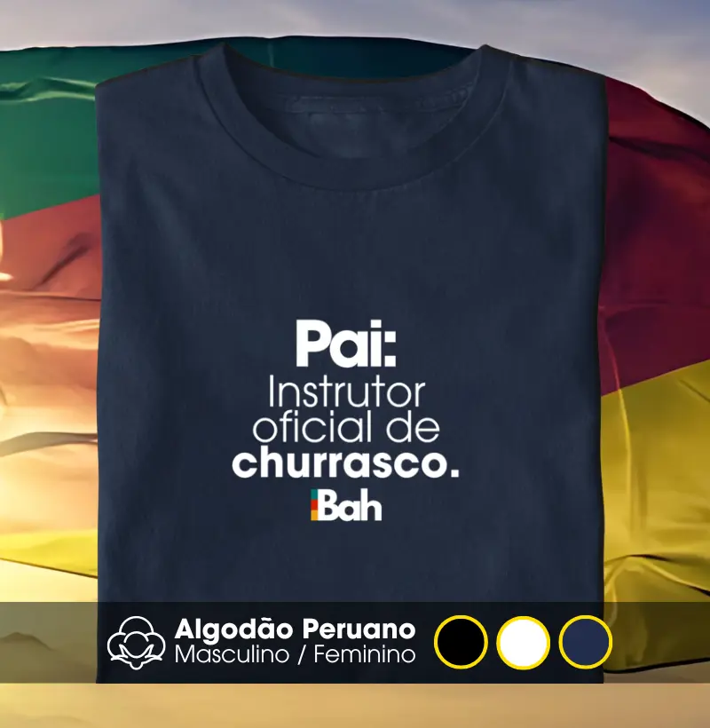 Pai: Instrutor oficial de churrasco