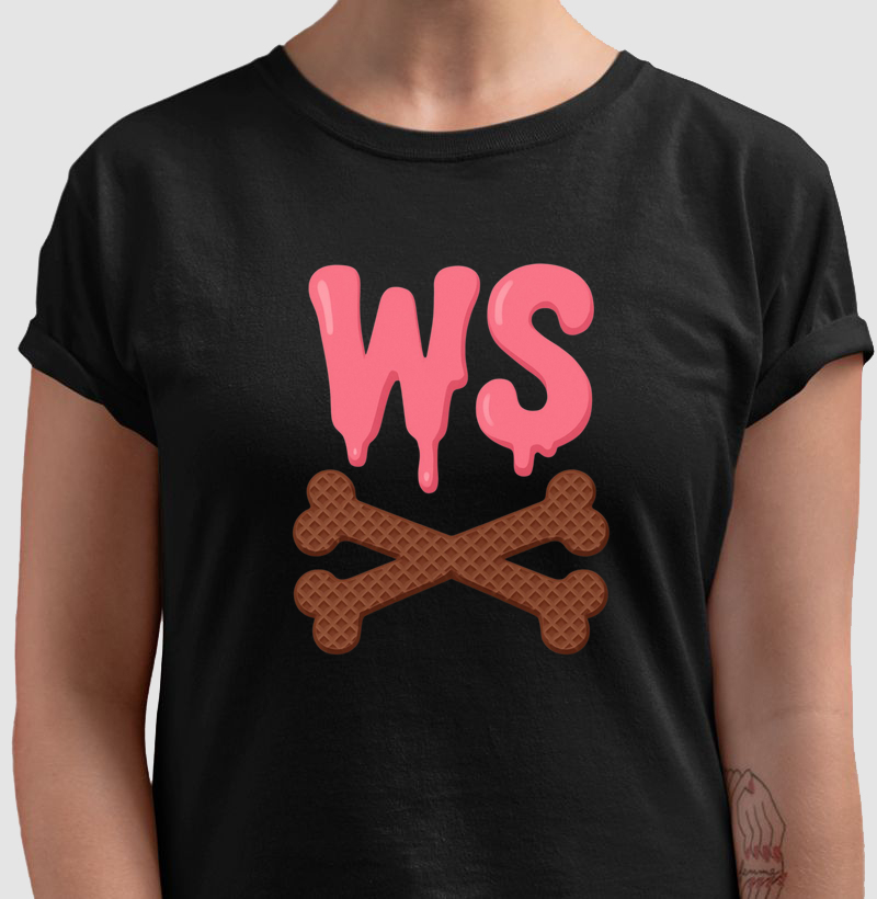 Camiseta Wodskull WS Strawberry Ice Cream 