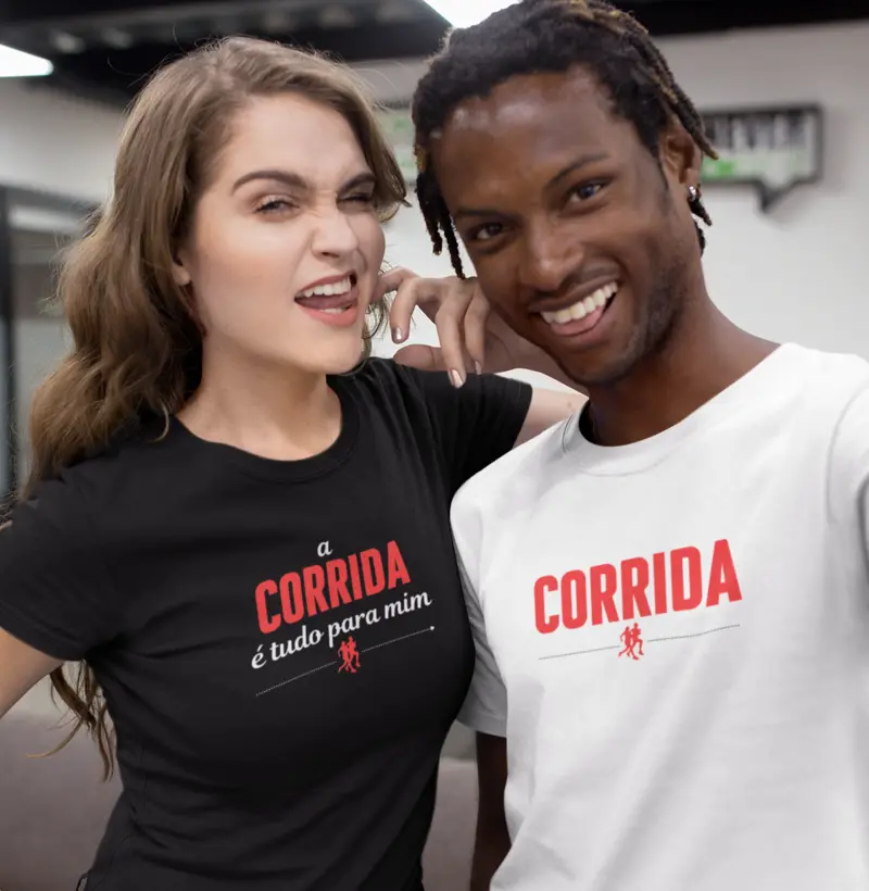 A corrida é tudo para mim...