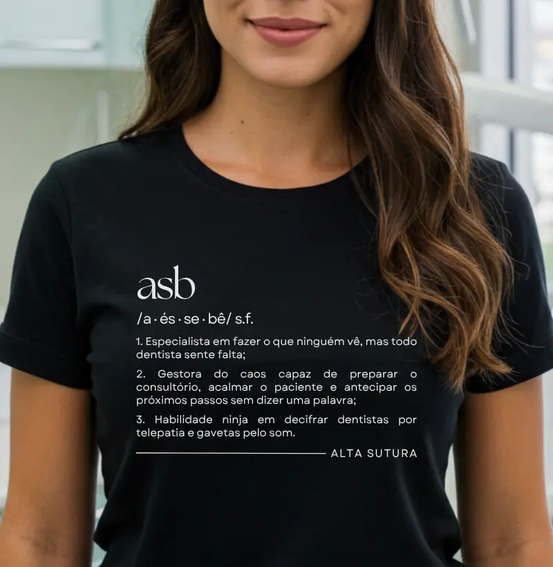 Camiseta Unissex 100% Algodão - ASB (s.f.)