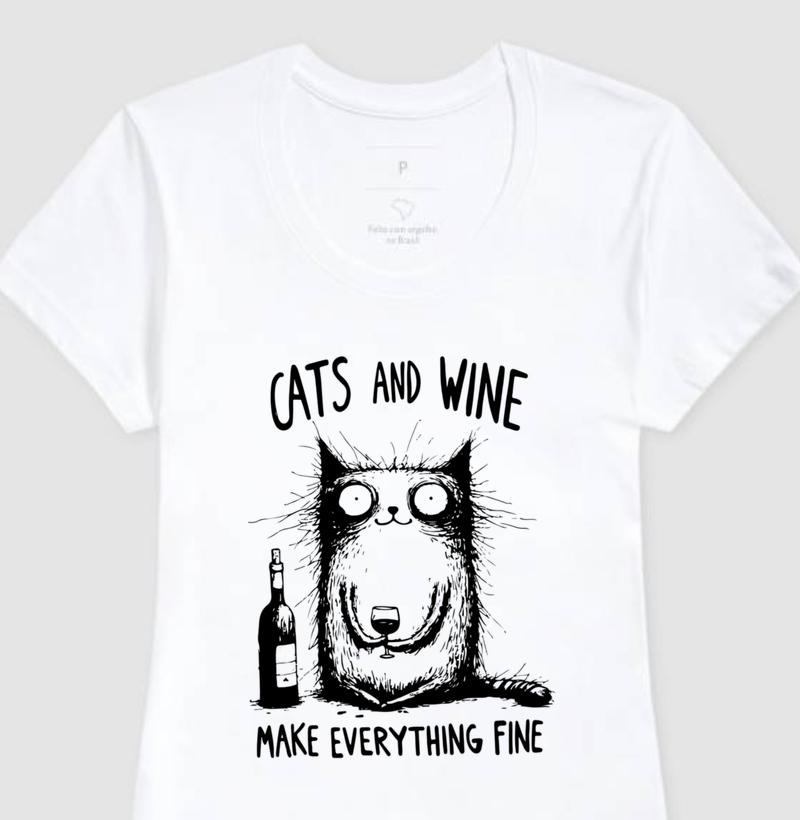 BabyLook Cats and wine