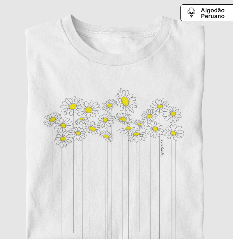MARGARIDAS - Algodão Peruano