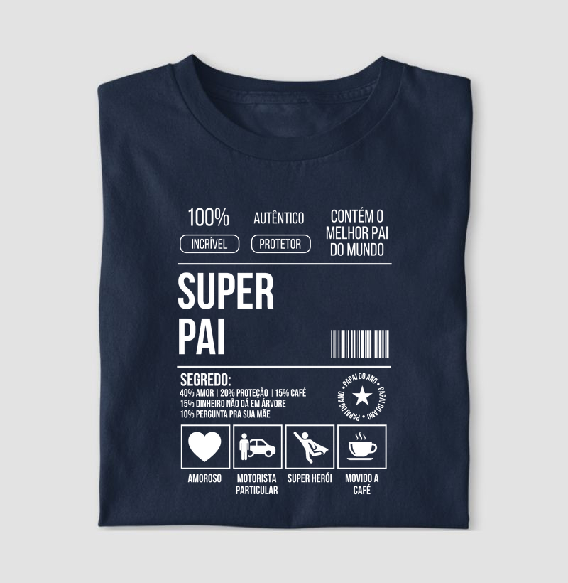 Camiseta Contém o Melhor Pai do Mundo