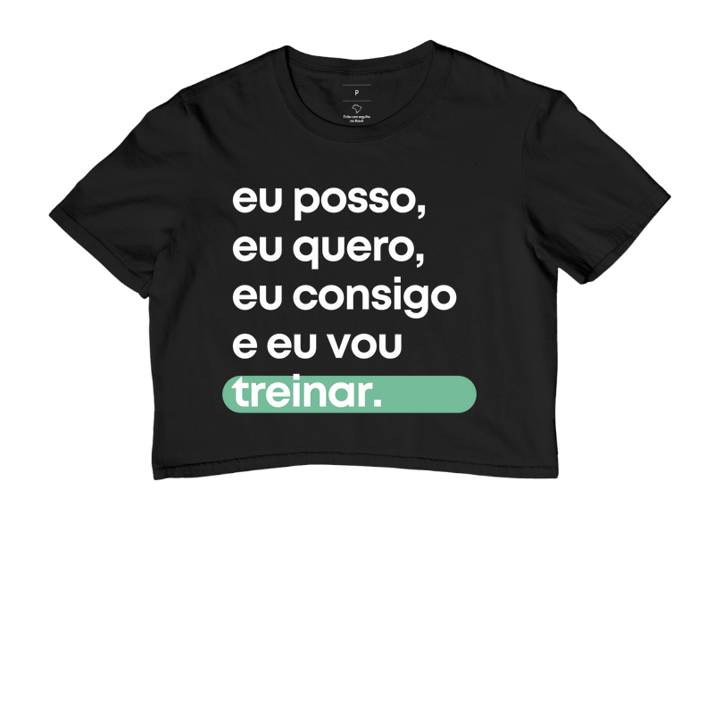 Eu posso, eu quero, eu consigo e eu vou treinar