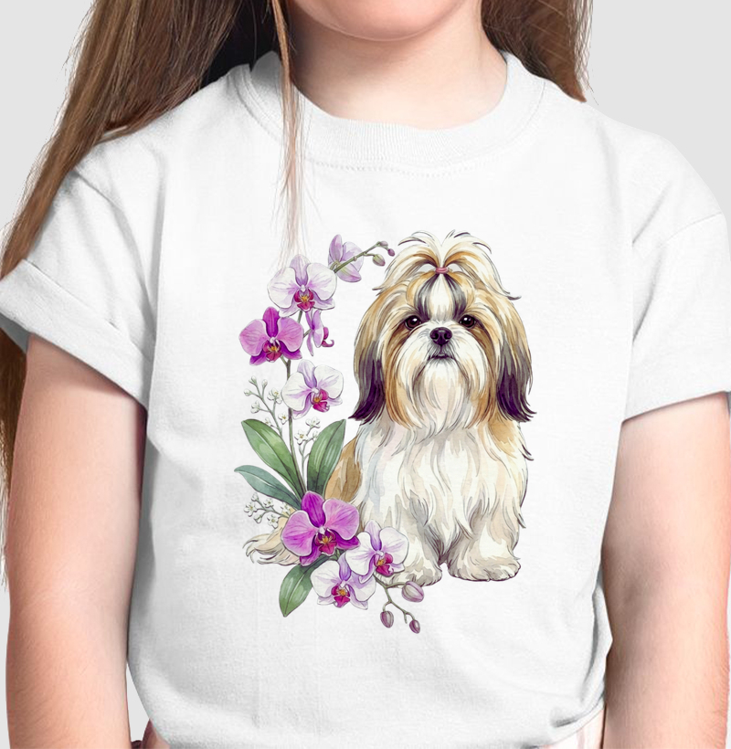 Shih Tzu Floral Doçura