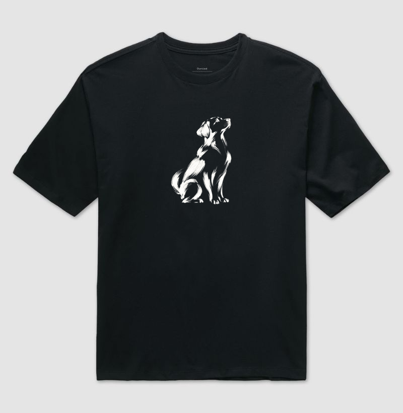 Pintura Canina - Camiseta Oversized